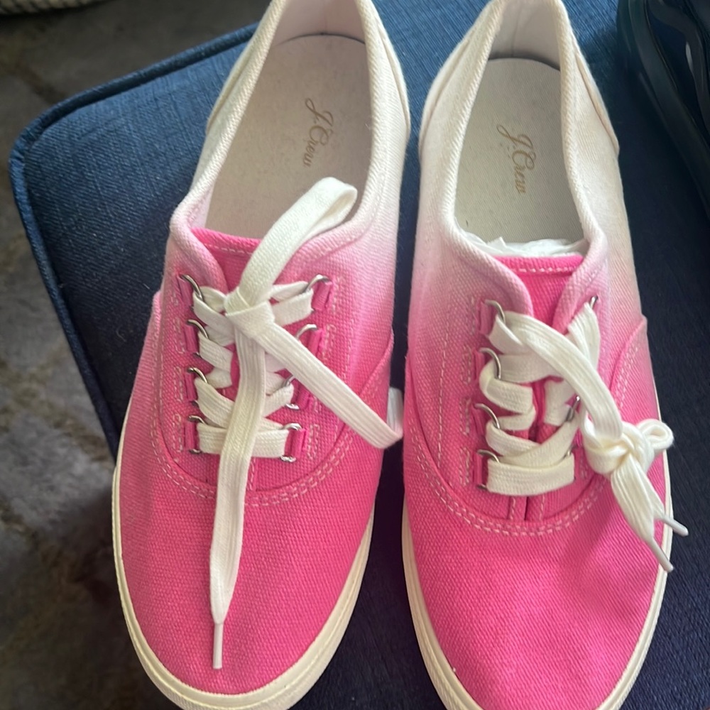 J crew tie dye sneakers new
